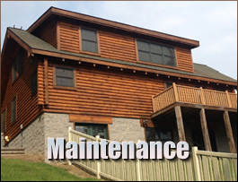  Bridgeton, North Carolina Log Home Maintenance
